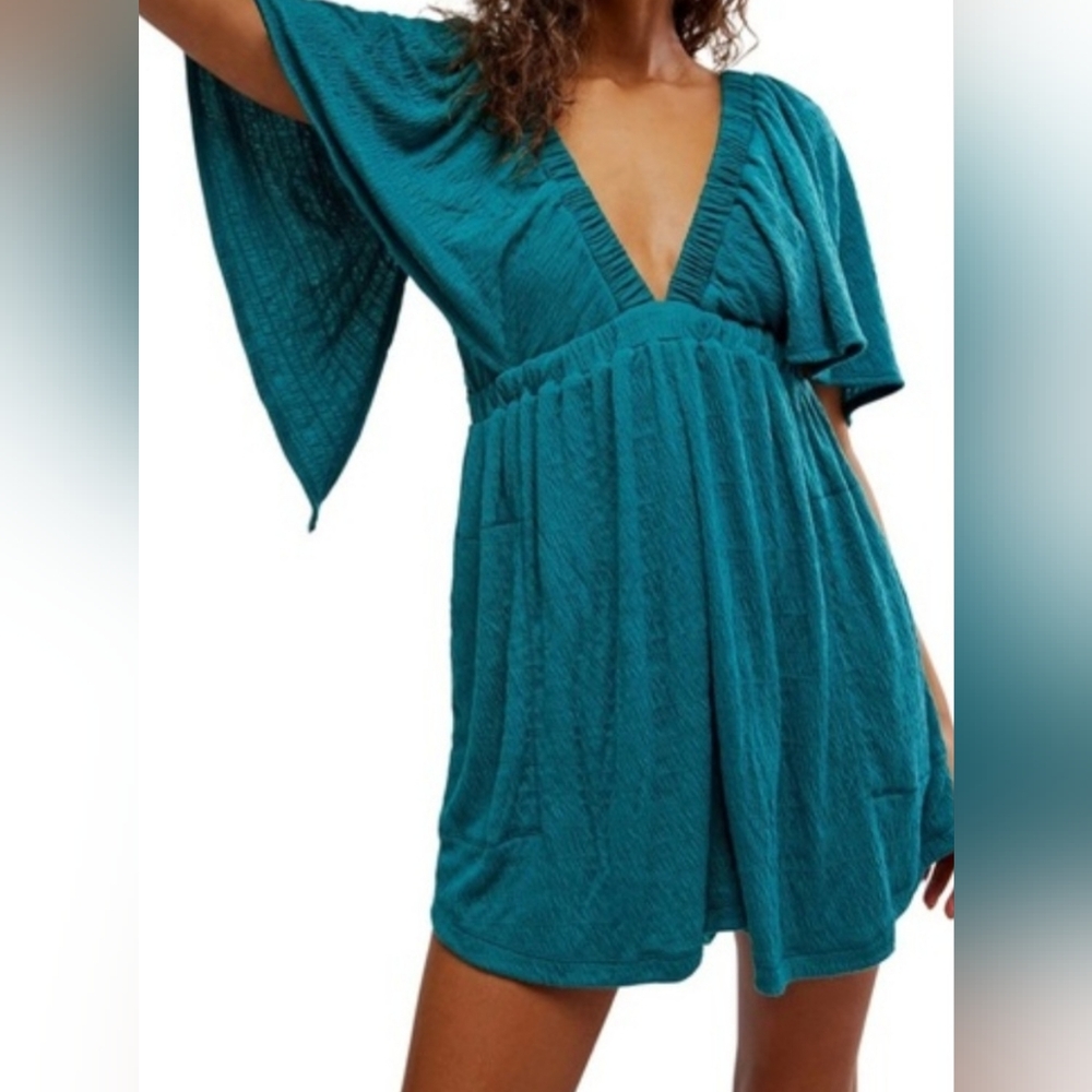 Free People Beach La La Romper *<With Pockets>* - Picture 3 of 4